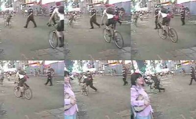 Tackled NYPD Cyclists Sues Cop