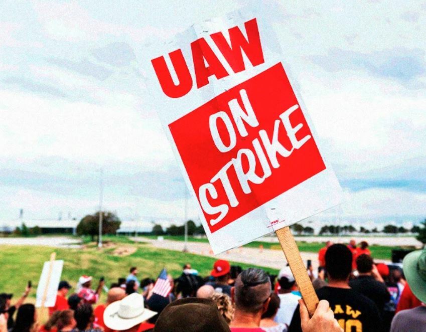 UAW On Strike Electric Slide